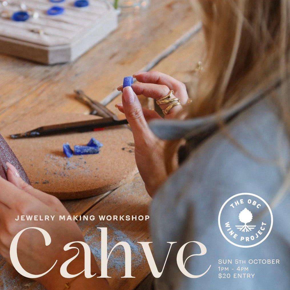 Cahve x OBC Wine Project: Jewelry Making Workshop