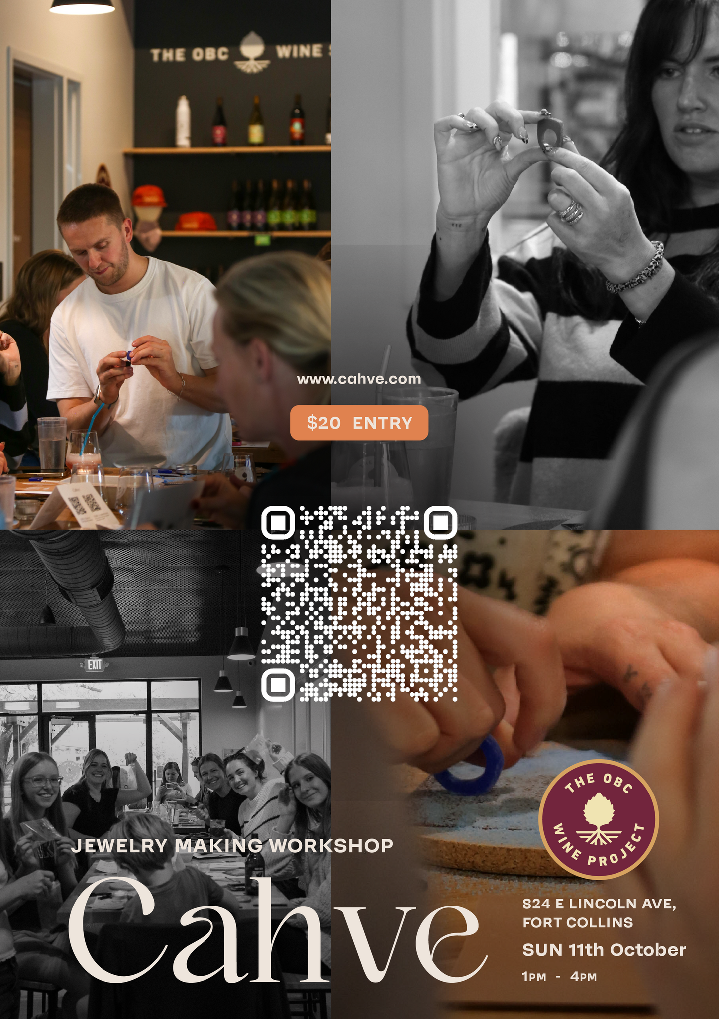 Cahve x OBC Wine Project: Jewelry Making Workshop (Oct 11th, 2026)